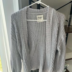 Abercrombie & Fitch Grey Cardigan (XS)